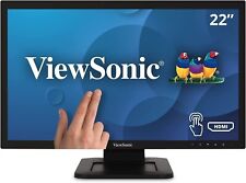 Monitor de pantalla táctil resistiva única ViewSonic TD2210 22 pulgadas 1080p DVI y VGA segunda mano  Embacar hacia Mexico