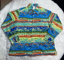 Camisa Tori Richard cores brilhantes com botões tamanho XL extra grande feita nos EUA comprar usado  Enviando para Brazil
