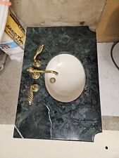 Green marble counter for sale  Peoria