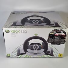 BOXED XBOX 360 Official Microsoft Wireless Force Feedback Steering Wheel TESTED, used for sale  Shipping to South Africa