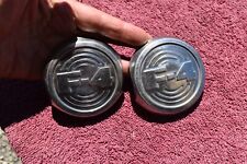 1952 Ford Truck  " F-4 " Set/2 Side Hood Emblems NICE Originals for sale  Shipping to Canada
