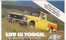 Chevy luv 4x4 for sale  BATLEY