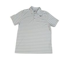 Camisa polo masculina listrada branca Nike Golf Dri Fit tamanho grande comprar usado  Enviando para Brazil