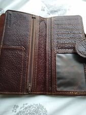 Handmade leather wallet for sale  ASHFORD