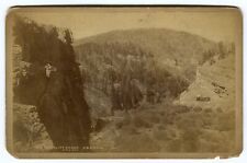 Fotografía del gabinete Red Cliff Canyon D & R. G RR tren Colorado W.H. Jackson #6 segunda mano  Embacar hacia Spain