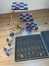 Used, Star Trek 3D Tridimensional Chess Set Board Base 1994 By Franklin Mint READ! for sale  Hamburg
