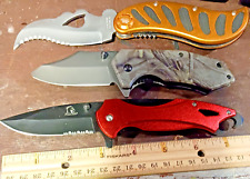 Lot folding knives for sale  Solon Springs