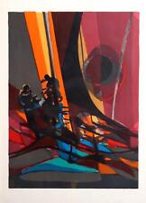 Marcel Mouly, Sailing in the Night, Lithograph on Arches, signed and numbered in for sale  Shipping to South Africa