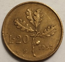 20 lire 1957 usato 20 lire 1957 usato Sovramonte
