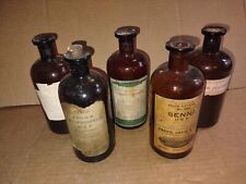 Lote de botellas antiguas de farmacia de boticario veneno segunda mano  Embacar hacia Argentina