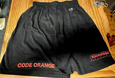 Shorts esportivos Code Orange Roadrunner Records Champion TERROR! VEIN.FM! comprar usado  Enviando para Brazil