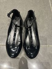 Girls Black Patent School Shoes Size 3 New Without Tags for sale  Shipping to South Africa