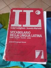 Vocabolario lingua latina usato  Paterno