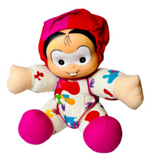 Boneca bebê de pelúcia Turma Da Monica 13” Brasil Gang quadrinhos multibrink rosto de vinil HTF comprar usado  Enviando para Brazil