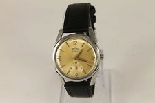 Relógio de pulso suíço vintage 1950 TECHNOS BIRKA todo em aço inoxidável comprar usado  Enviando para Brazil