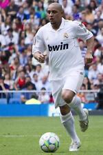 Quadro de celebridade Roberto Carlos com uniforme branco estampa 8x10 comprar usado  Enviando para Brazil