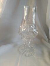 Crystal hurricane lamp for sale  NORWICH