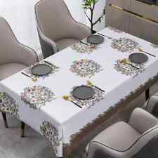 Toalha de mesa de cozinha impermeável toalha de mesa de centro retangular comprar usado  Enviando para Brazil