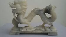antica scultura  drago cinese pietra morbida ollare anni 60. usato  Paterno