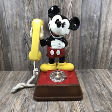 VINTAGE 1976 The Mickey Mouse Phone Rotary Dial Telephone Unchecked for sale  Poteau