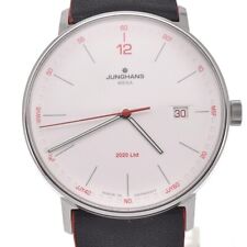 JUNGHANS Form Mega Japón limitado 058/4931.75 ondas de radio cuarzo para hombre J#128492 segunda mano  Embacar hacia Argentina