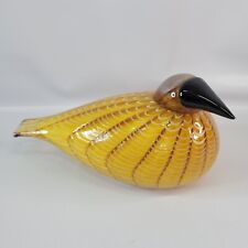 Oiva Toikka NUTCRACKER Annual Bird 1996 HAKKI Art Glass Iittala Finland, used for sale  Shipping to South Africa