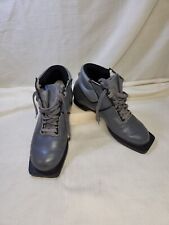 ARTEX Cross Country Ski Boots 3 Pin Nordic Norm 75 Size 40 EU, US 8 Gray Hightop for sale  Dade City