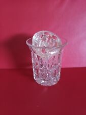 Cut glass vase for sale  ABERGAVENNY