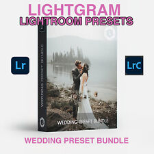 LIGHTGRAM casamento LIGHTROOM predefinições PACOTE ACR PINCÉIS edição de fotos LR , usado comprar usado  Enviando para Brazil