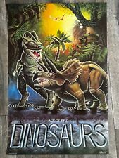 Dinosaurs vintage poster for sale  Albany