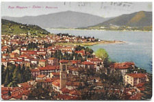 Cartolina lago maggiore usato  Trieste