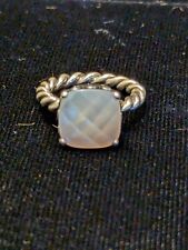 Pandora Elegant Sincerity Sterling Silver Ring Faceted Mother of Pearl Size 7 for sale  Shipping to South Africa