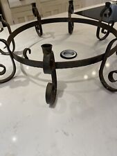 Wrought iron candle for sale  STURMINSTER NEWTON