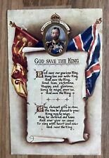 WW1 Patriotic Postcard. God Save The King 🇬🇧 National Anthem. Alnwick. for sale  Shipping to South Africa