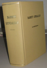 The Babbitt Family History, 1643-1900 - William Bradford Browne, 1912 RARO, usado segunda mano  Embacar hacia Argentina