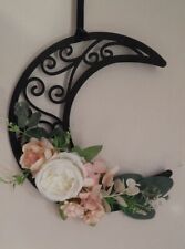 Wooden moon floral for sale  CANNOCK