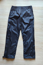 EUC Marmot PreCip Waterproof Hiking Rain Pants Elastic Waist Pocket Black Men XL for sale  Shipping to South Africa
