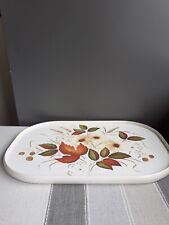 CloverLeaf Autumn Melamine Tray. Large Serving Tray Vintage Tea Tray Pre-loved  for sale  Shipping to South Africa