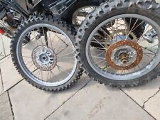 Yz125 wheels inch for sale  WALSALL