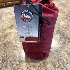 Air Core Big Agnes Red 20x72x2.5 Rectangular Sleeping Pad Camping Gear Used for sale  Shipping to South Africa