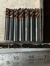 Used, MACHINIST TOOL LATHE MILL Machinist Lot of Solid Carbide End Mills  B for sale  Shipping to South Africa