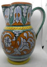 Brocca ceramica dipinta usato  Firenze