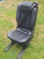 Used, RENAULT ESPACE MK4 REAR SEAT BLACK -  COMPLETE WITH RAIL TRACKS & FIXING BOLTS  for sale  SUTTON