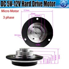 DC5V~12V Hard Drive Motor Fluid Dynamic Bearing Motor DIY High-Speed Micro Motor for sale  Shipping to South Africa