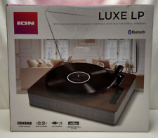 ION Audio Luxe LP Bluetooth Vinyl Record Player with Speakers New/Open Box for sale  Shipping to South Africa