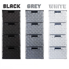 Grey black drawers for sale  MOTHERWELL