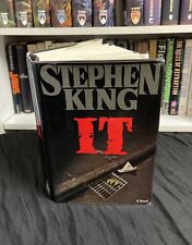 It by Stephen King (1986, capa dura) primeira edição! Bela cópia! Muito bom estado! Terror, 1º comprar usado  Enviando para Brazil