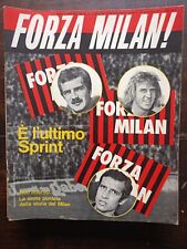 Forza milan maggio usato  Italia