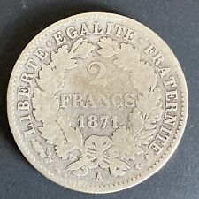 Francs cérès 1871 d'occasion  L'Arbresle