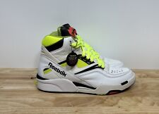 Usado, Tênis esportivo masculino Reebok The Pump Twilight Zone tamanho 10 branco neon comprar usado  Enviando para Brazil